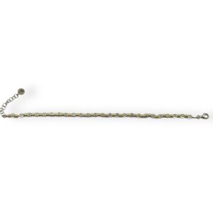 Bracciale pepite bicolore