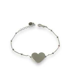 Bracciale Cuore liscio