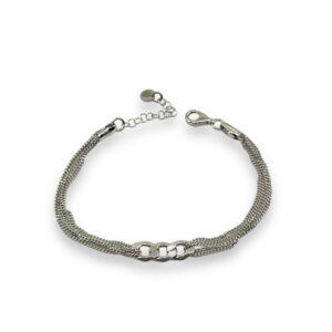 Bracciale 4 catene e groumette