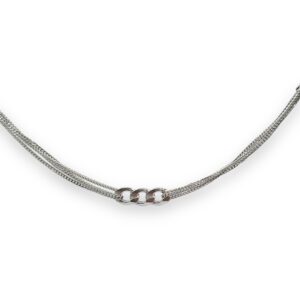 Bracciale 4 catene e groumette