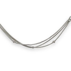 Bracciale 3 catene e sfere