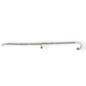 Bracciale mezzo tennis e stellina