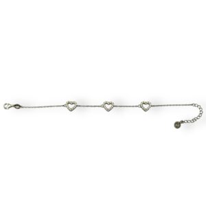 Bracciale 3 cuoricini