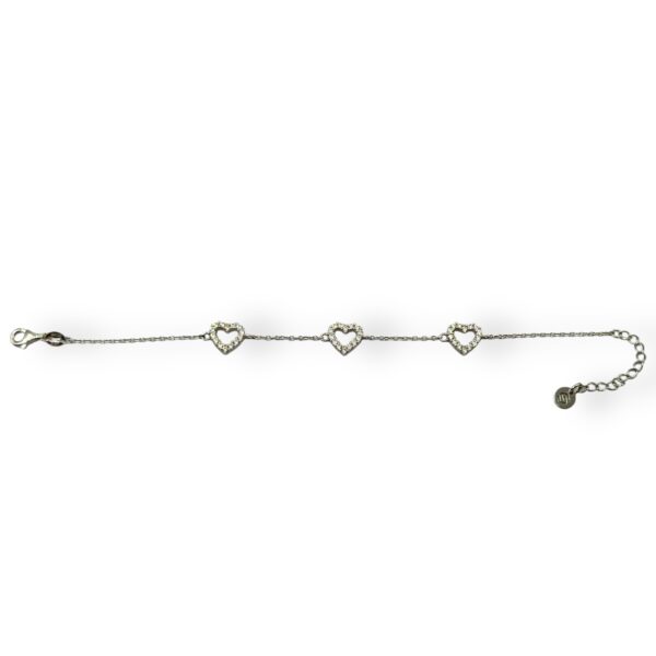 Bracciale 3 cuoricini