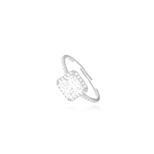 Anello con zircone