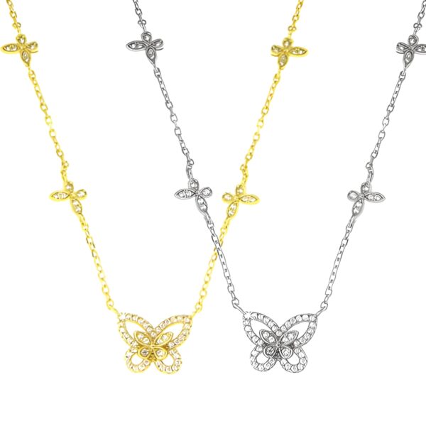 Collana farfalle