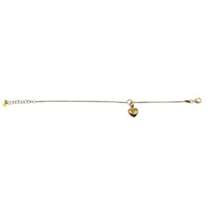 Bracciale con cuoricino pendente - immagine 2