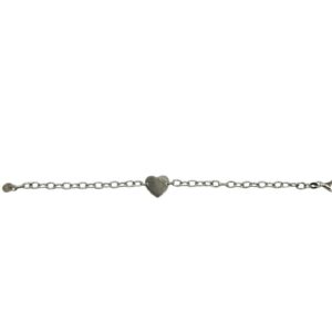 Bracciale con cuore centrale - immagine 2