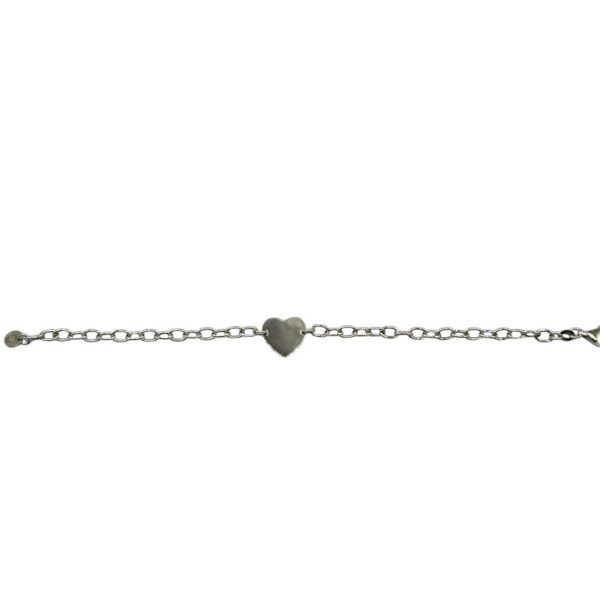 Bracciale con cuore centrale - immagine 2