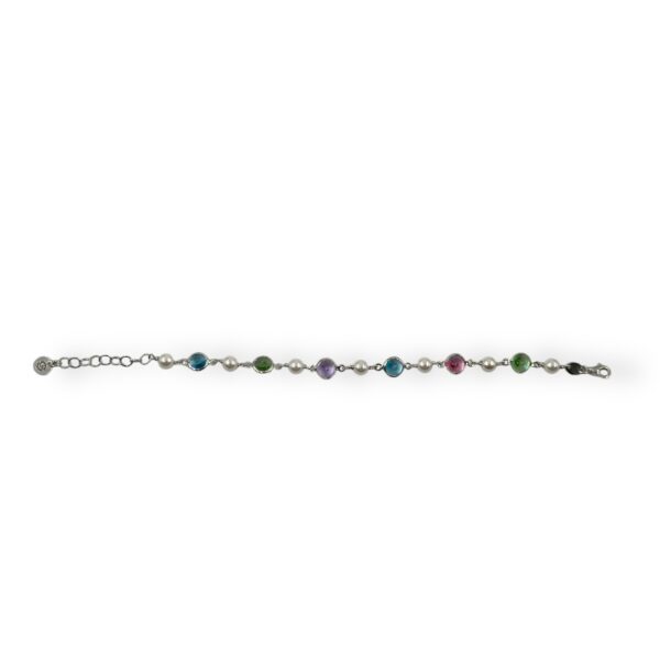 Bracciale perle e swarovski