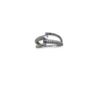 Anello fantasy con zirconi