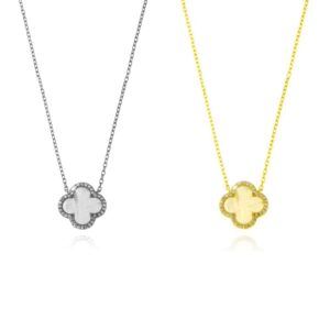 Collana quadrifoglio grande