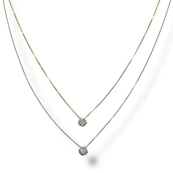 Collana punto luce da 4 mm
