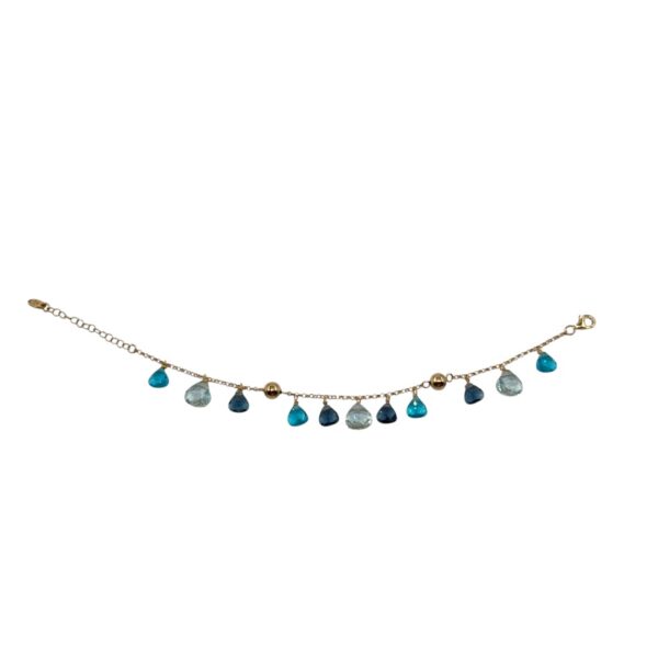 Bracciale con pietre pendenti