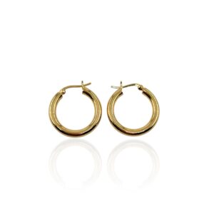 Orecchini cerchietto gold
