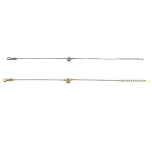 Bracciale stella zirconata