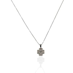 Collana quadrifoglio