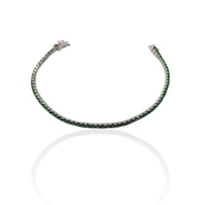 Tennis 2,5 zirconi verdi