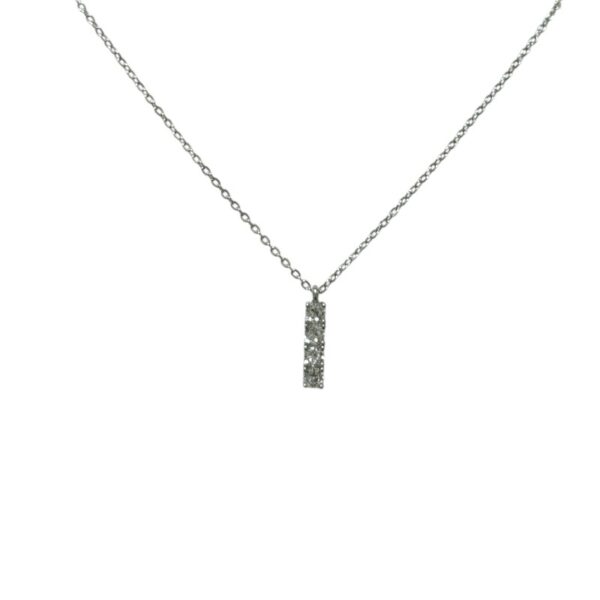 Collana 4 zirconi