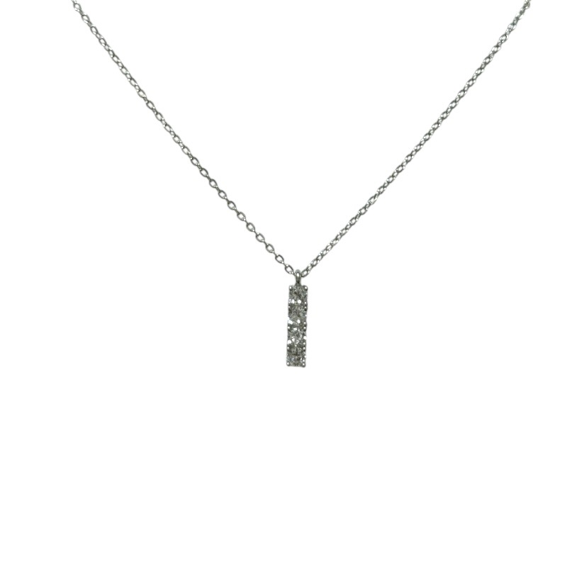 Collana 4 zirconi