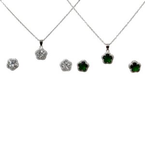 Completo fiore zirconato