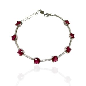 Bracciale zirconi colorati