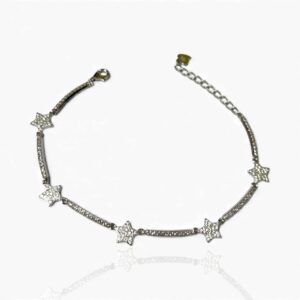 Bracciale stelline zirconate