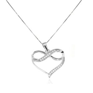 Collana cuore e infinito