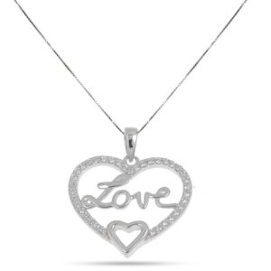 Collana cuore Love