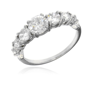 Anello veretta degradè