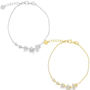 Bracciale stelline degradè