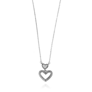 Collana doppio cuore
