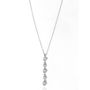 Collana cuoricini pendenti