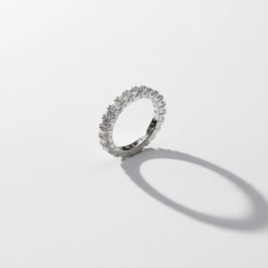 Veretta Eternity con moissanite