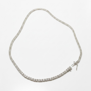 Collana tennis 3 mm lunga 50 cm