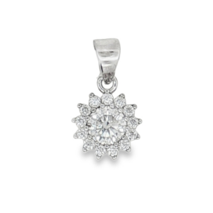 Collana in Moissanite 5 mm