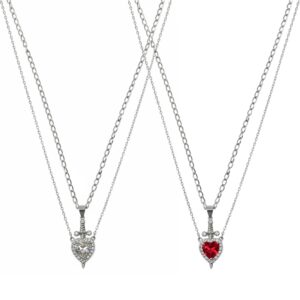 Collana cuore trafitto