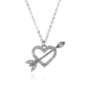 Collana cuore e freccia