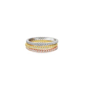 Tris di anelli eternity