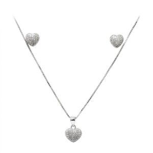 Completo cuore pavè